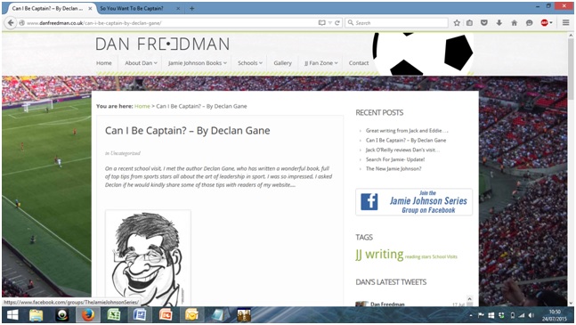 Dan Freedman's website