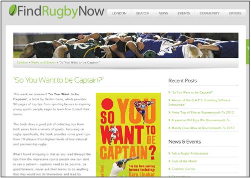 Find Rugby Now